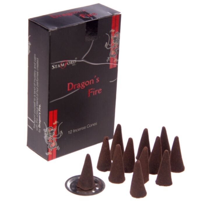 Dragons Fire 37180 - Stamford Black Wierook Kegels