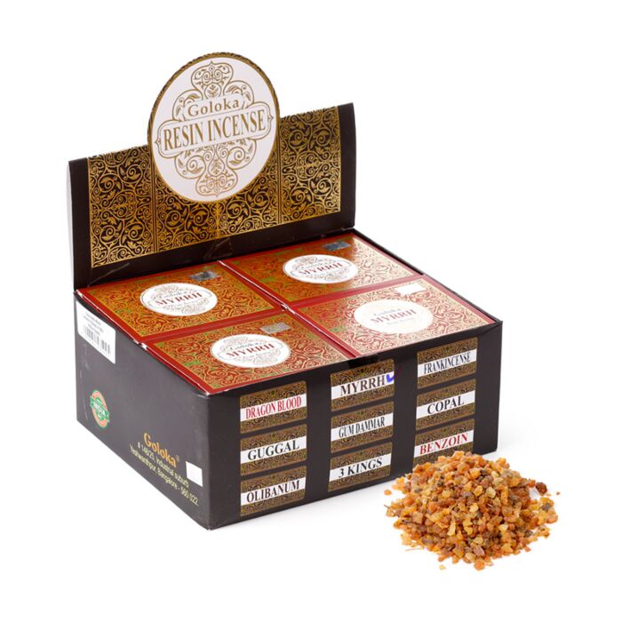 Mirre  30g- Goloka Wierook Korrels Hars