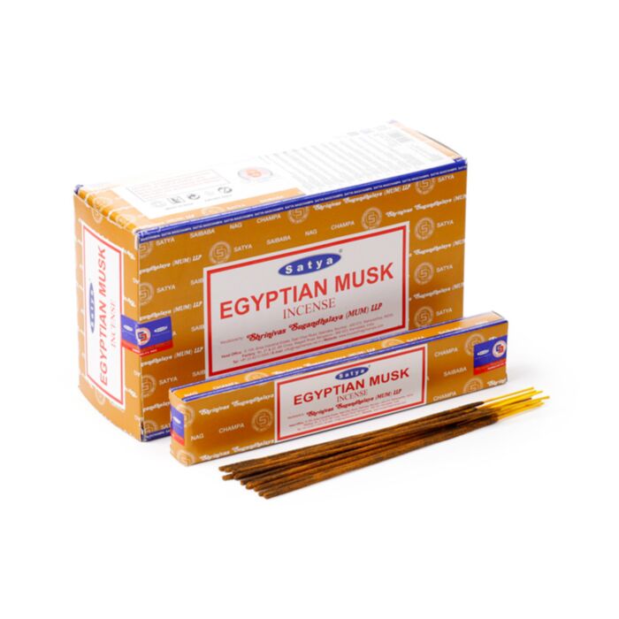 01420 VFM Egyptische Musk - Satya Nag Champa Wierook Stokjes