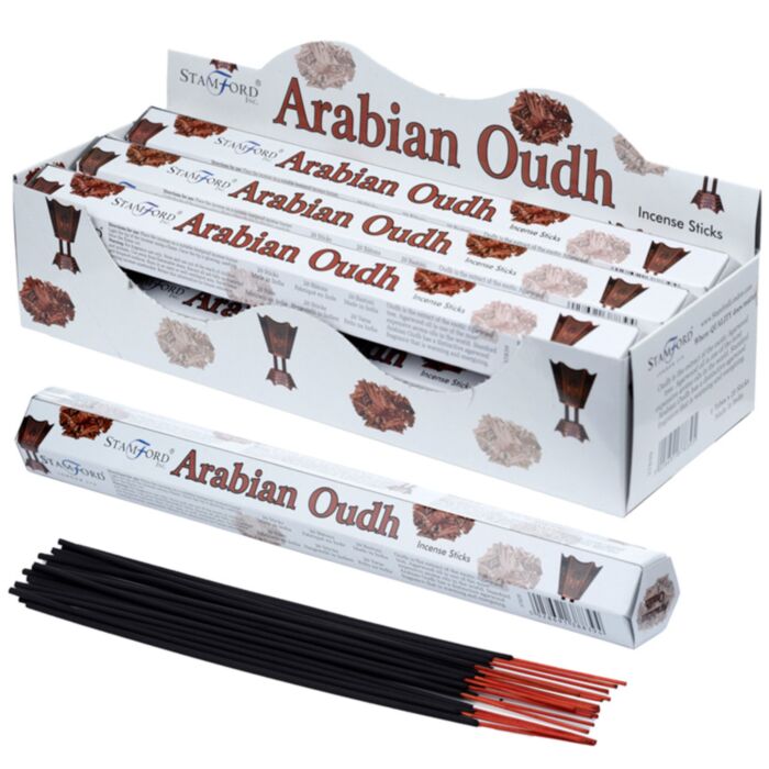 37839 Arabian Oudh - Stamford Premium Hex Wierook Stokjes