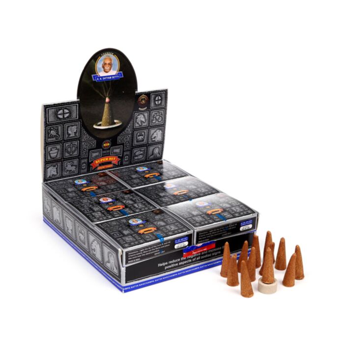 Satya Super Hit Nag Champa Dhoop Wierook Kegels