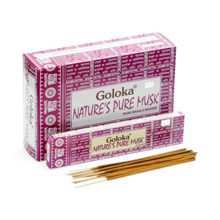 Goloka Nature's Musk Wierookstokjes