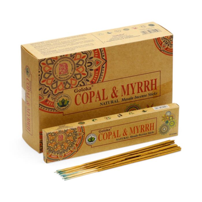 Goloka Organika Copal & Mirre Wierookstokjes