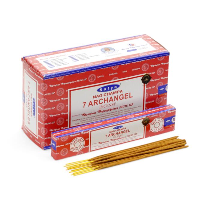 Satya VFM 7 Archangels Nag Champa Wierook Stokjes