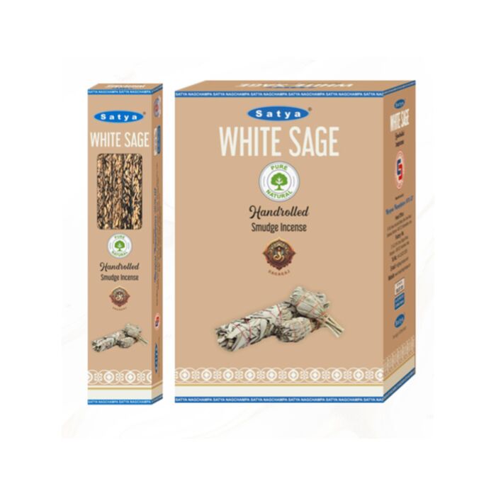 Satya Smudge White Sage Wierook Stokjes