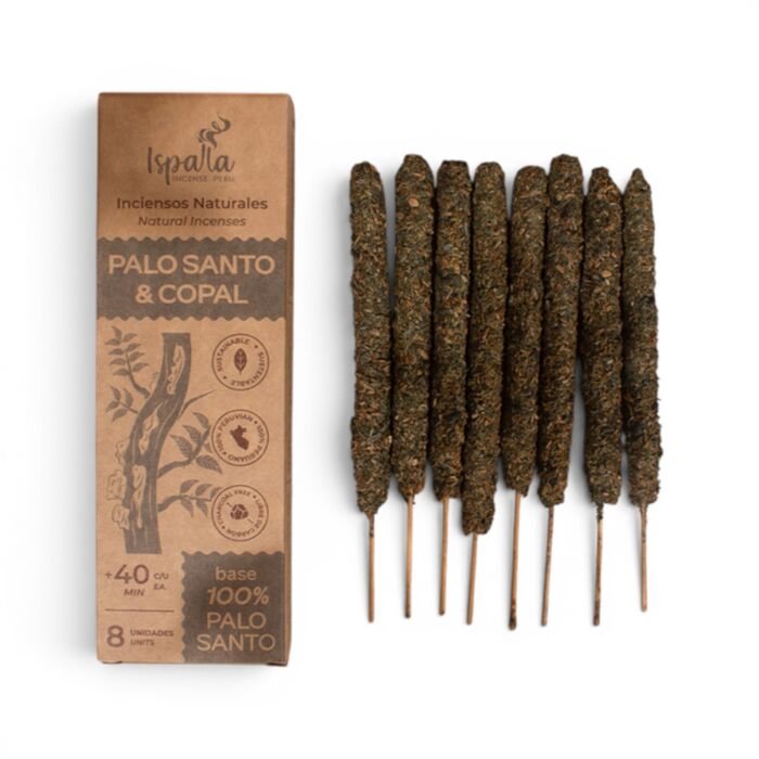 Ispalla Peruaanse Palo Santo & Kopal Dikke Wierook Stokjes