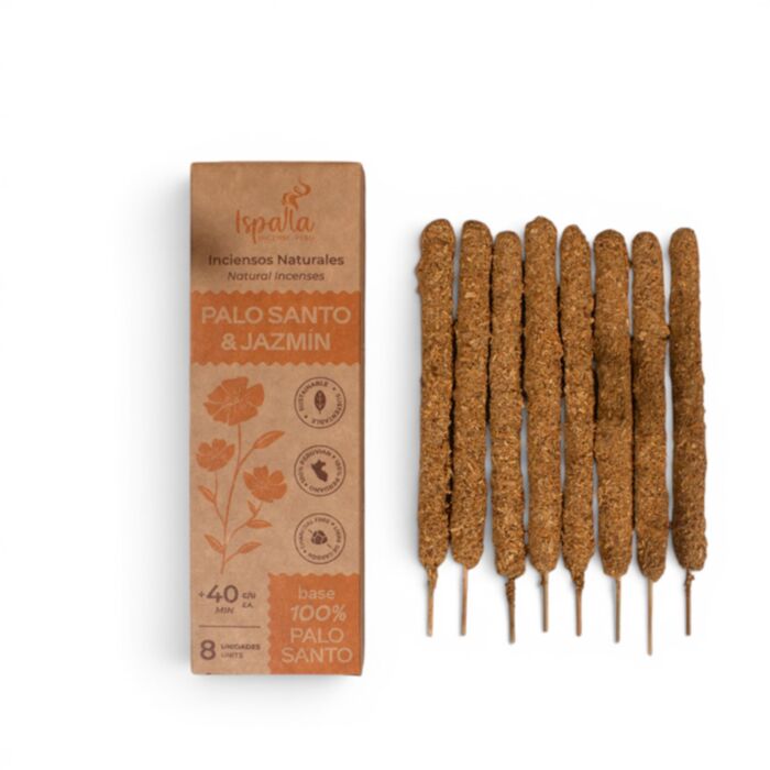 Ispalla Peruaanse Palo Santo & Jasmijn  Dikke Wierook Stokjes
