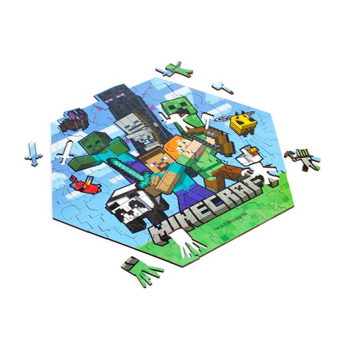 Minecraft Creeper 130st Legpuzzel