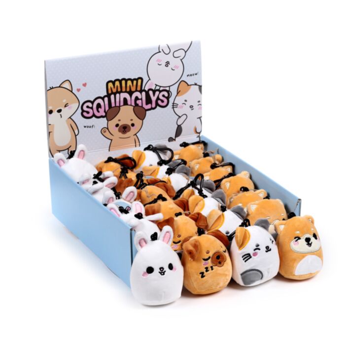 Squidglys Adoramals Huisdieren Mini Sleutelhanger