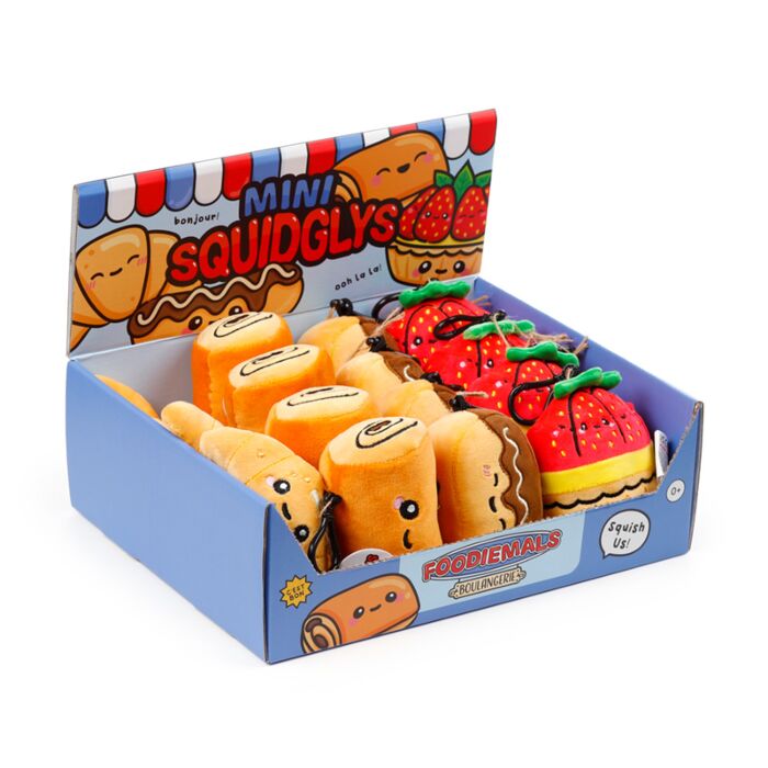 Squidglys Foodiemals Boulangerie Mini Sleutelhanger