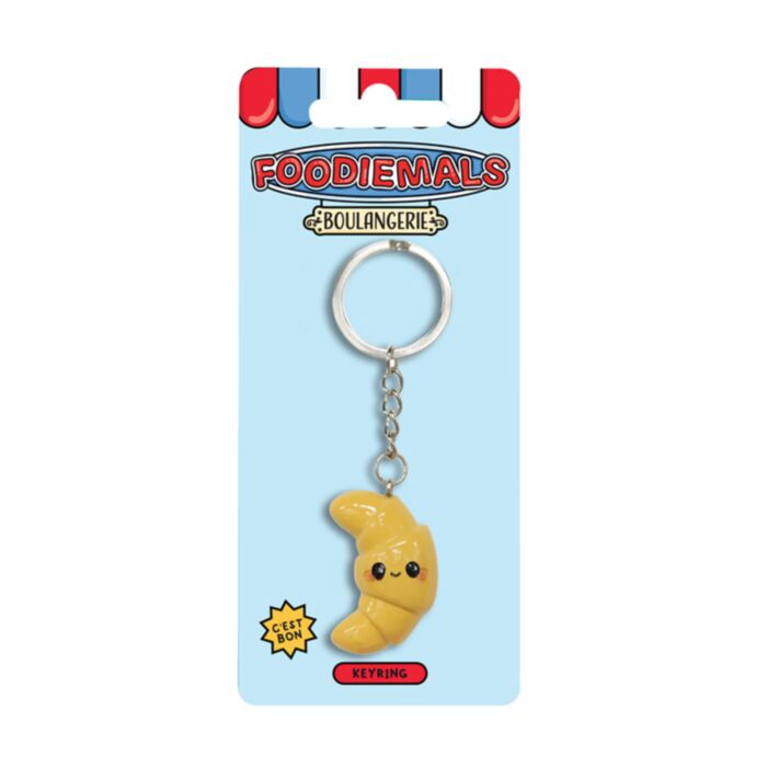 Foodiemals Boulangerie Croissant Sleutelhanger