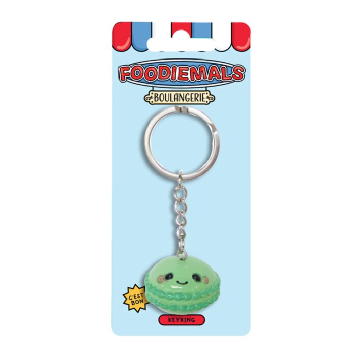 Foodiemals Boulangerie Macaron Sleutelhanger