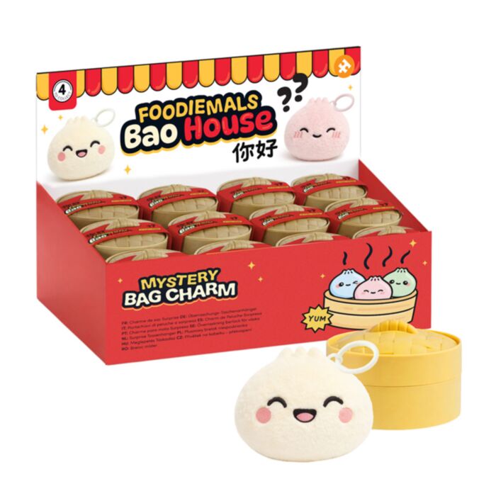 Mystery Foodiemals Bao House Bao Bun Sleutelhanger