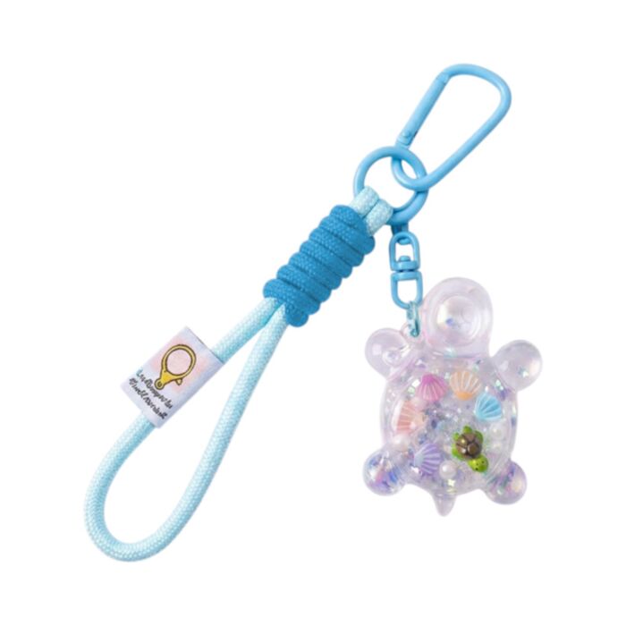 QuirKeys Schildpad & Schelpen Tasbedel met vloeistof