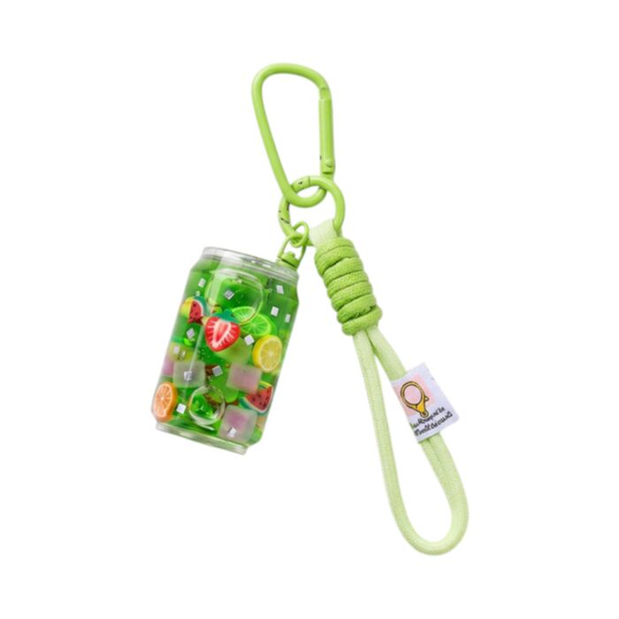 QuirKeys Groene Frisdrank Tasbedel met vloeistof