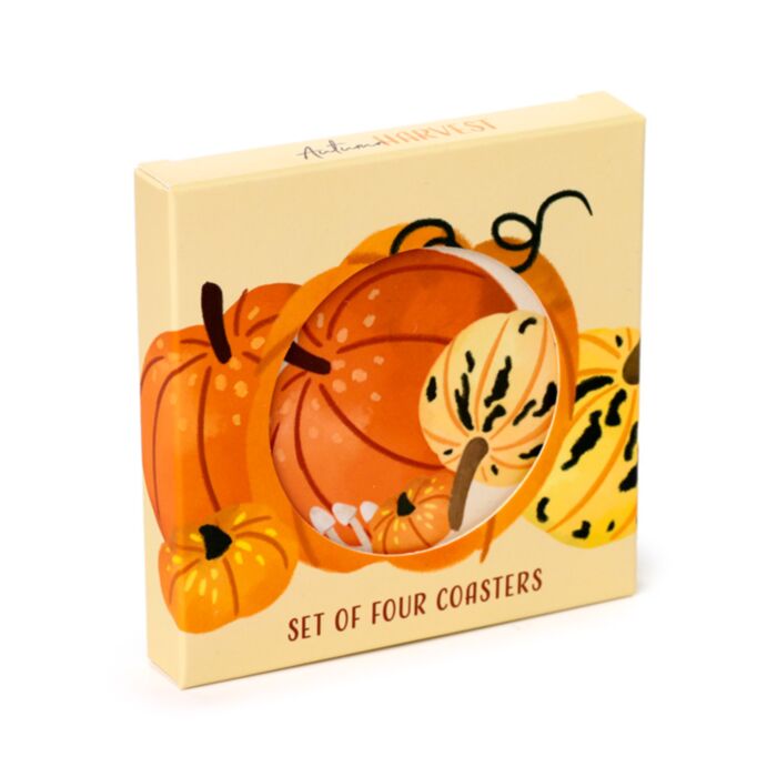 Autumn Harvest Set 4 Onderzetters