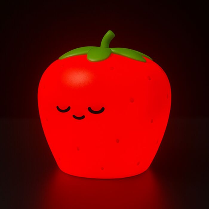 Foodiemals Aardbei LED Nachtlamp Slaaplamp