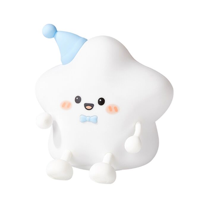 Stervormig LED Nachtlamp en Telefoonhouder