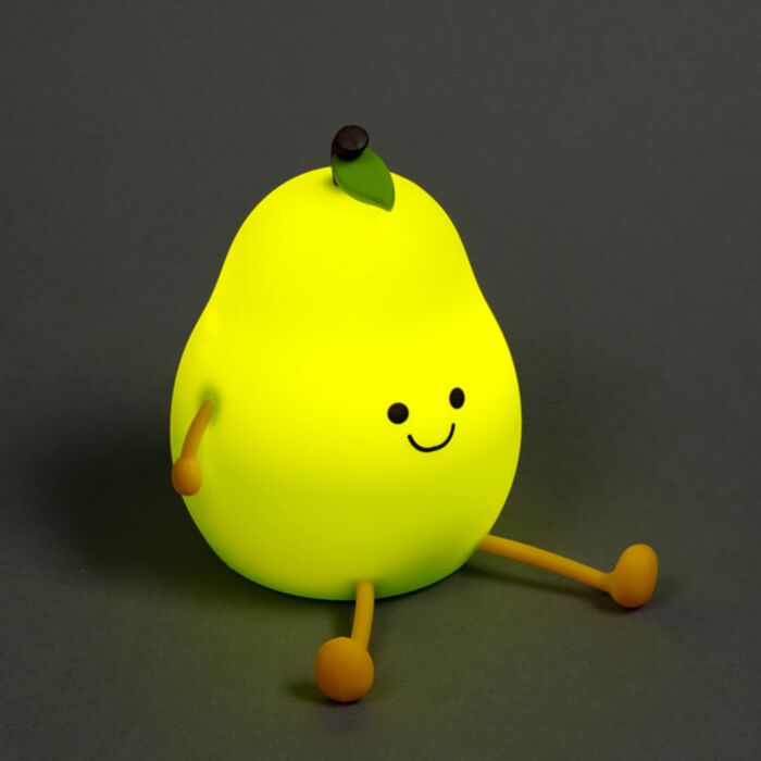 Foodiemals Peer Kleuren LED Nachtlamp Slaaplamp