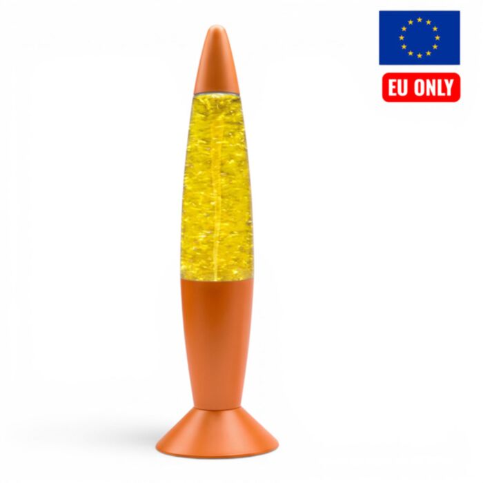 Kleurveranderende USB tornadolamp - Oranje