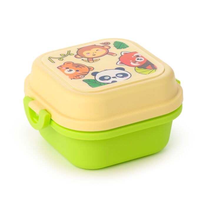 Adoramals Wilde Dierene Dieren Clip Bento Box Lunchtrommel