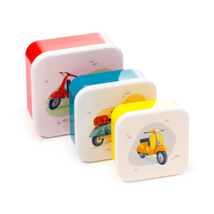 Set 3 Lunch Box M/L/XL Scooter