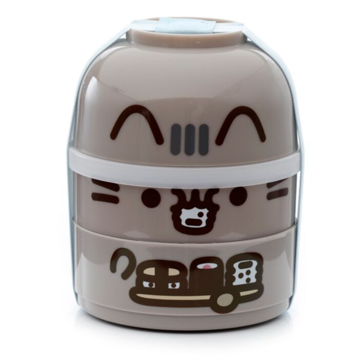 Pusheen - Gestapelde Ronde Bento box Lunchtrommel