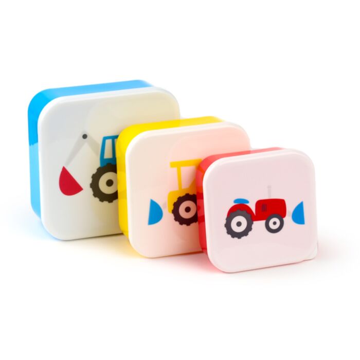 Set 3 Lunch Box M/L/XL - Tractortjes