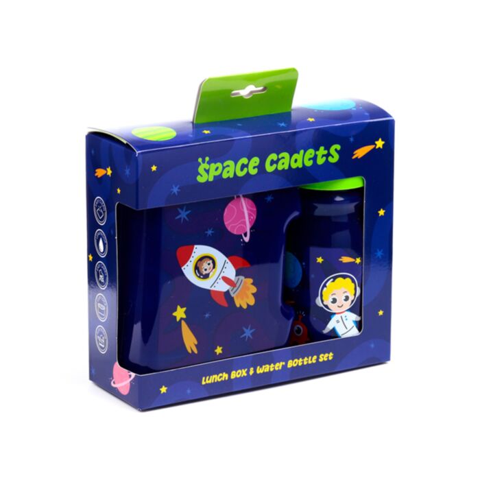 Ruimtevaart Lunchbox & Drinkfles Set