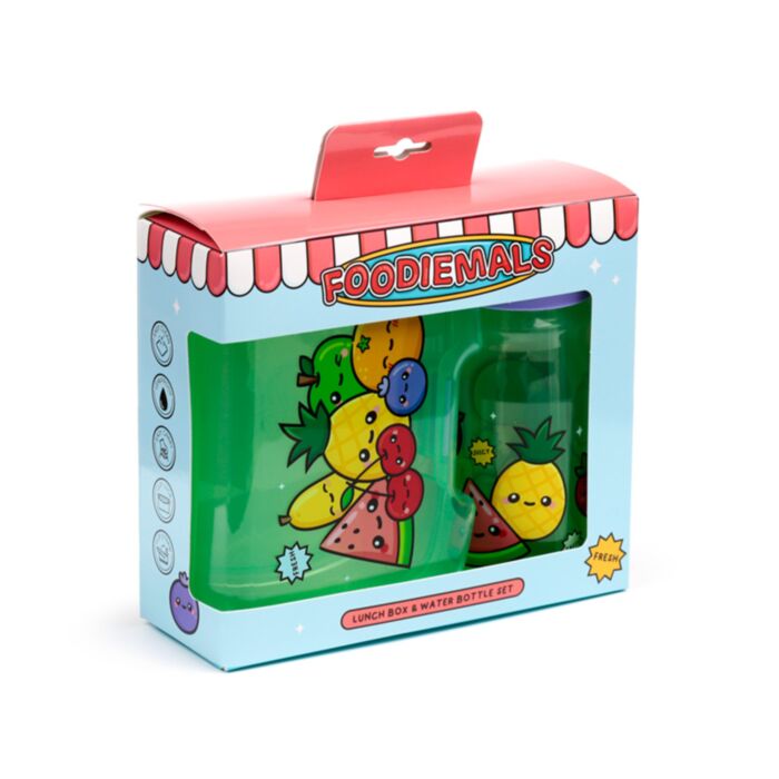Foodiemals Lunchbox & Drinkfles Set