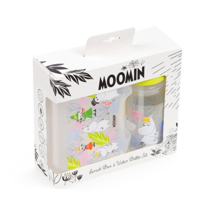 Moomin Tammi Lunchbox & Drinkfles Set