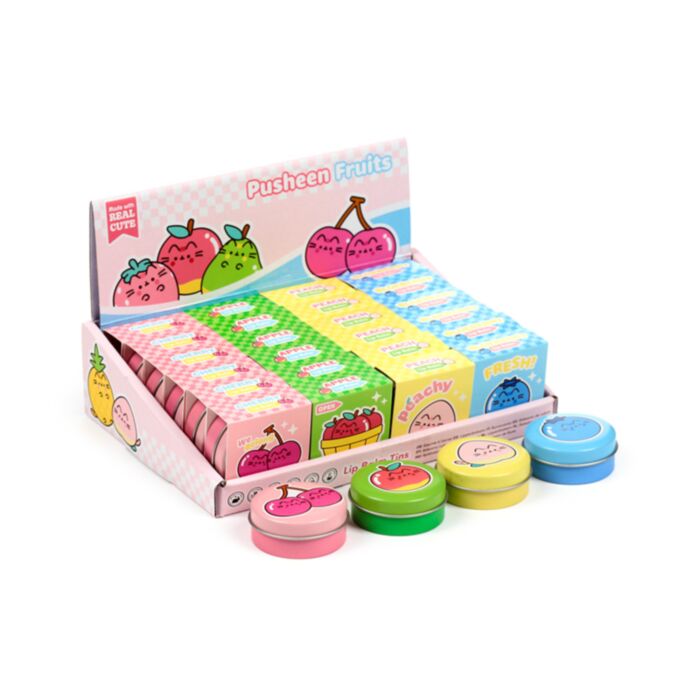 Pusheen de Kat Fruits Lipbalsem in blik