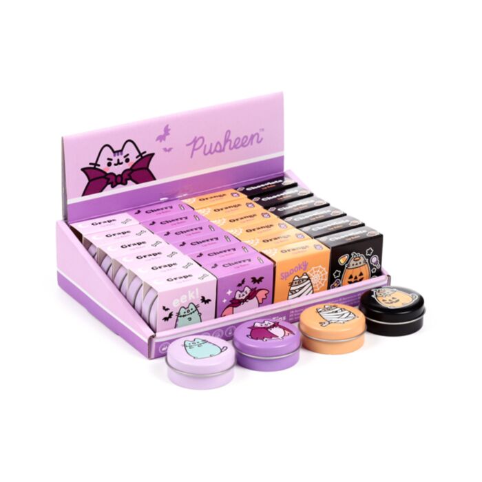 Pusheen de Kat Halloween Lipbalsem in blik