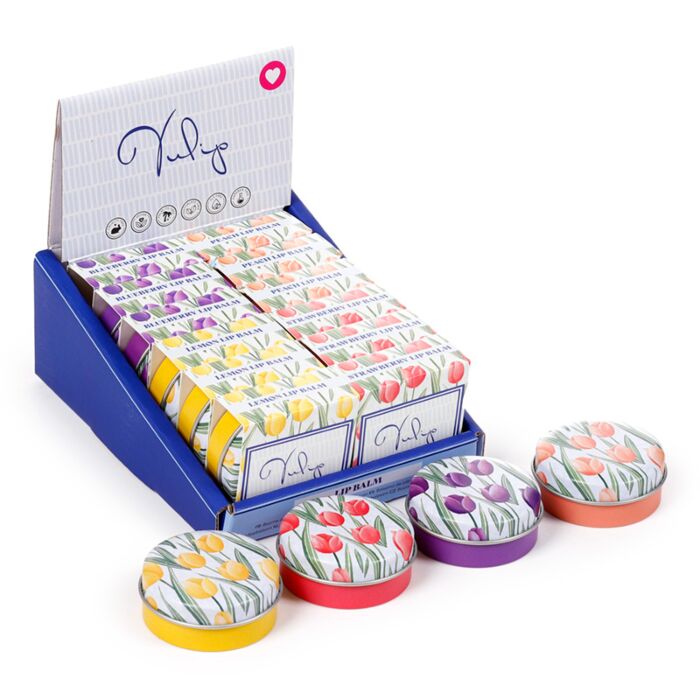 Tulpen  Lipbalsem Blik