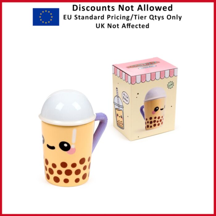 Boba de Bubble Tea Foodiemals Mok & Deksel