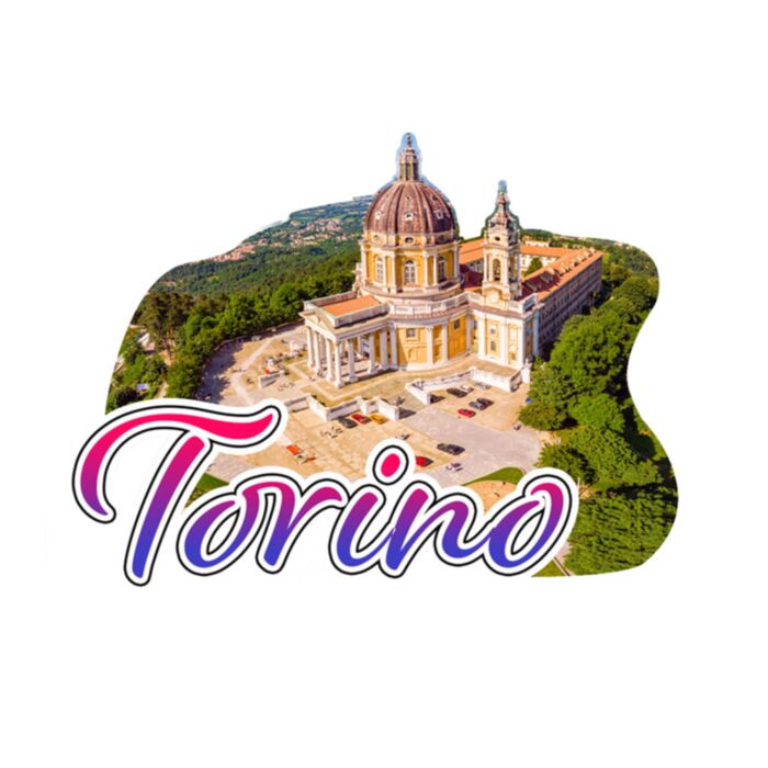 Torino Superga 3D Zee & Strand Souvenir Magneet 
