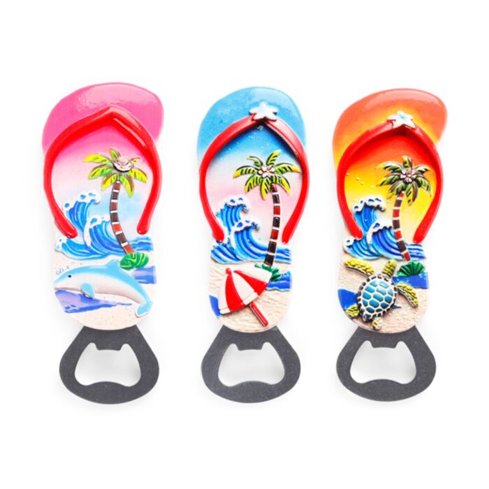 Strandsouvenir Magnetische Flessenopener Strandslipper