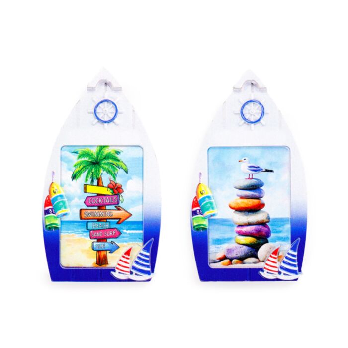 Strand & Zee Magneet Bootvormig Strandleven