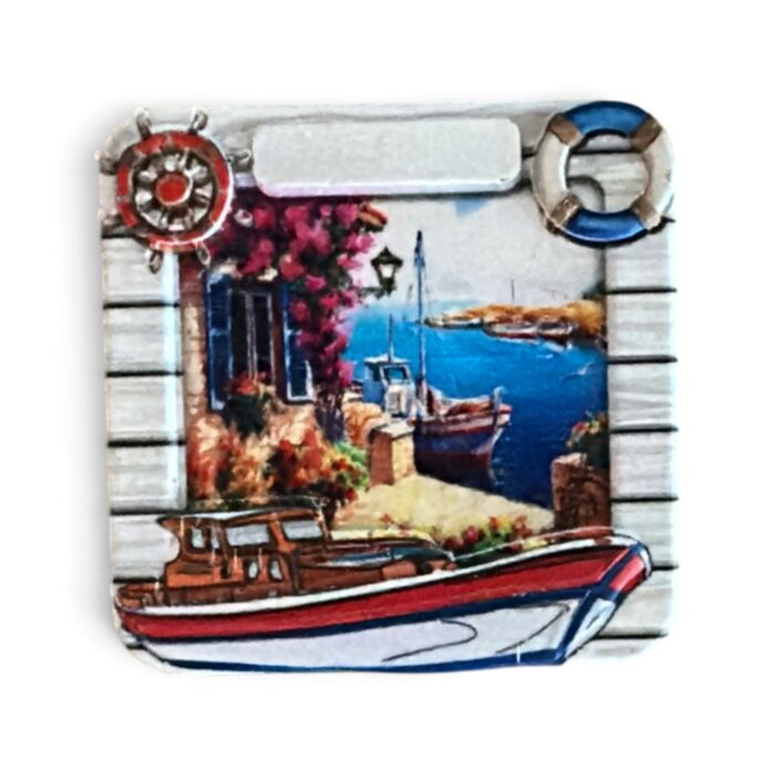 Strand & Zee Magneet Nautisch Haventafereeltje