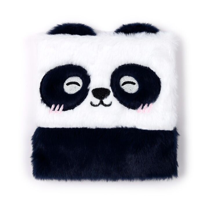 Adoramals Panda Fluffig Notitieboekje