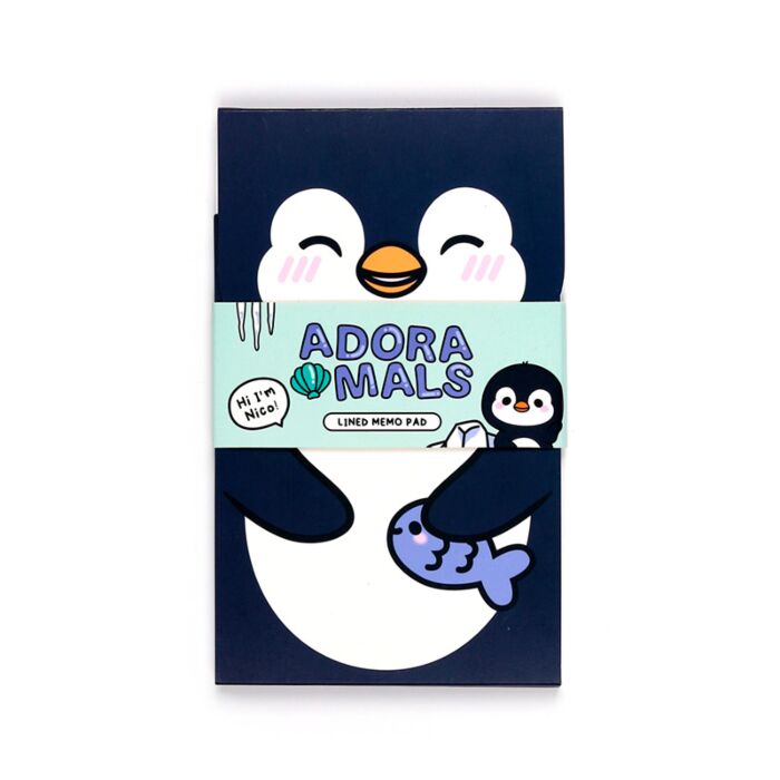 Adoramals Penguin Flip Open Memoblok