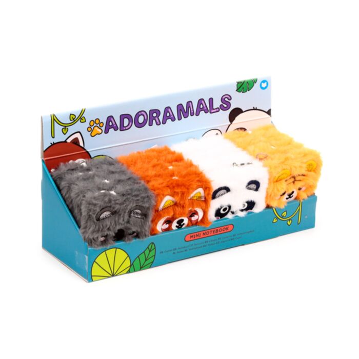 Adoramals Wild Fluffig Notitieboekje A7