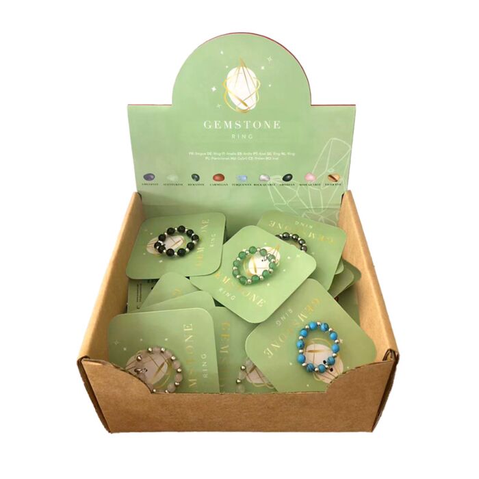 Edelstenen  Ring Ronde Stenen