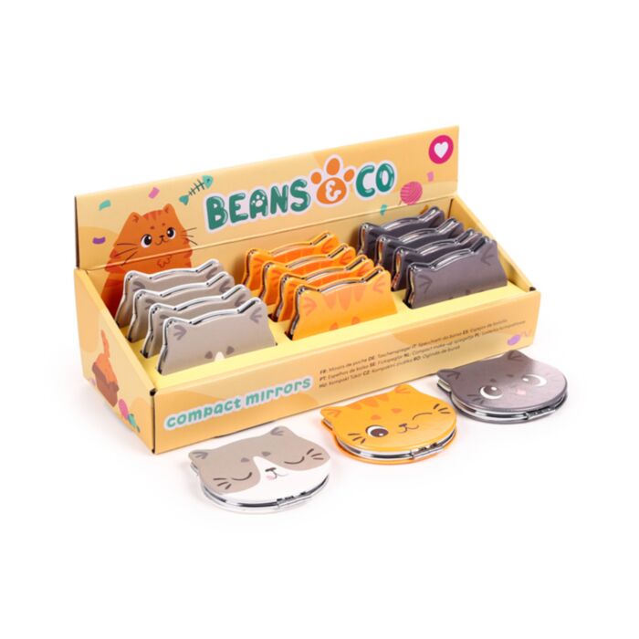 Beans & Co Cats Zakspiegeltje