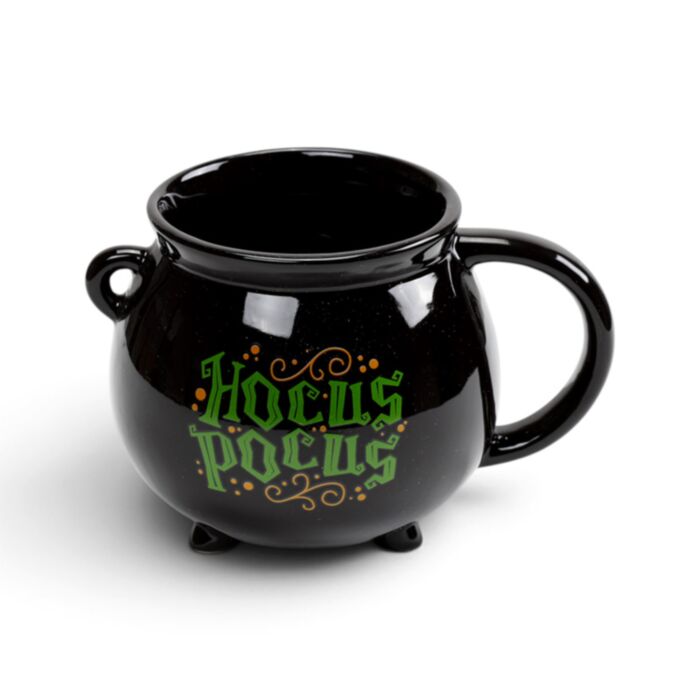 Hocus Pocus Zwarte Ketel  Gevormde Keramiek Mok