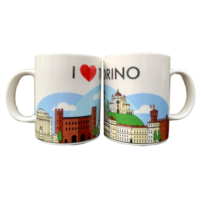 I Heart Torino Porselein Mok