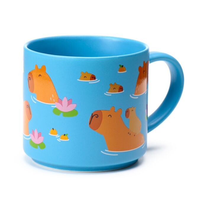Capybara Large Porselein Mok