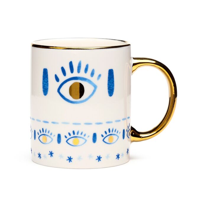 Bescherming Evil Eye Porselein Mok