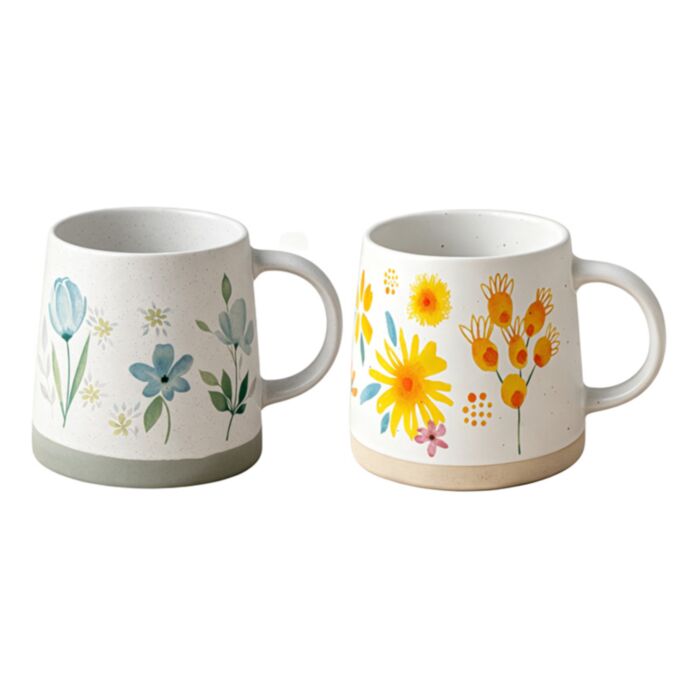 Wilde Bloemen Stoneware Mok