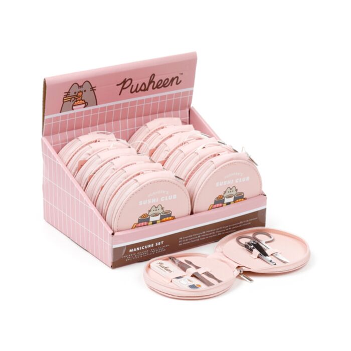 Pusheen de Kat Sushi Club 5-delige Manicureset met rits